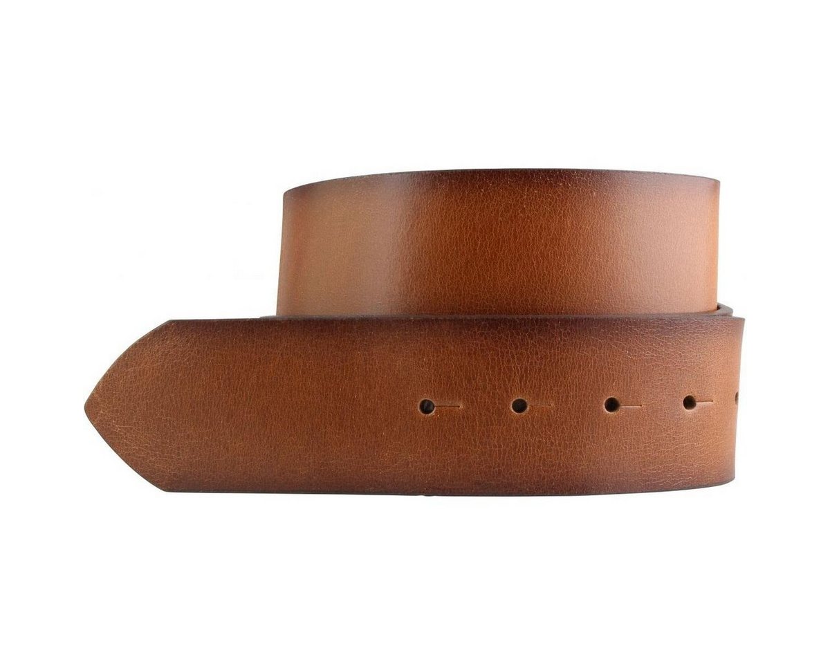 BELTINGER Ledergürtel Herren-Gürtel aus Vollrindleder Vintage-Look ohne Schnalle 5 cm - Jean (1-St) von BELTINGER