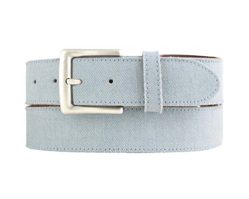 BELTINGER Ledergürtel Herren-Gürtel im Jeans-Look mit Steppnaht 4 cm - Ledergürtel aus Leder (1-St) von BELTINGER