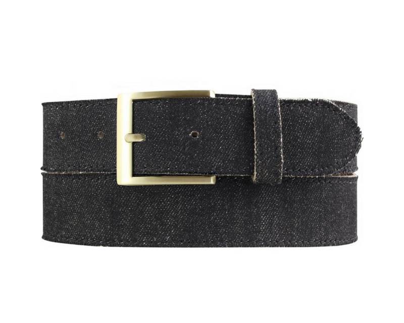 BELTINGER Ledergürtel Herren-Gürtel im Jeans-Look mit Steppnaht 4 cm - Ledergürtel aus Leder (1-St) von BELTINGER