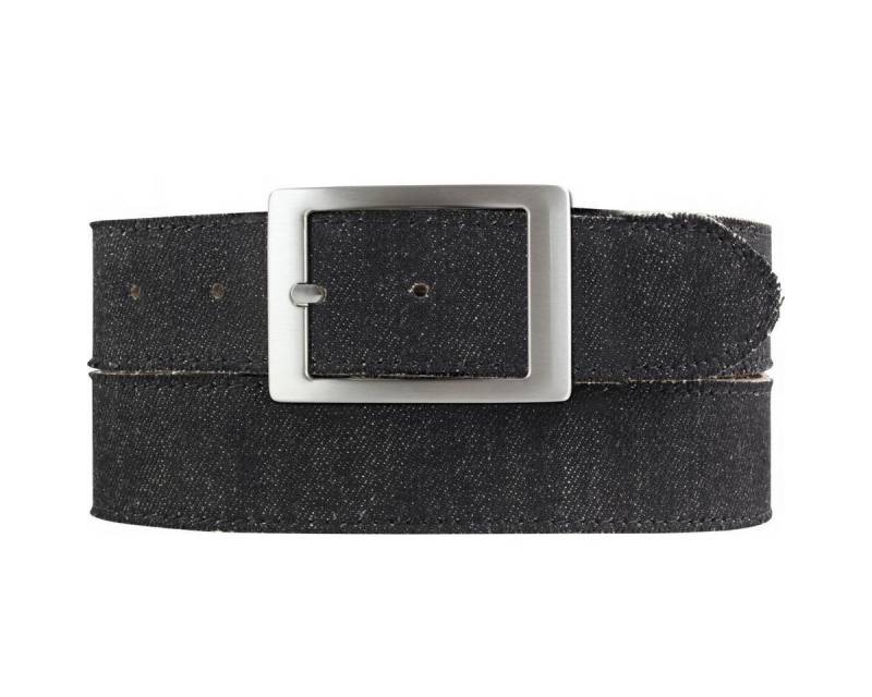 BELTINGER Ledergürtel Herren-Gürtel im Jeans-Look mit Steppnaht 4 cm - Ledergürtel aus Leder (1-St) von BELTINGER