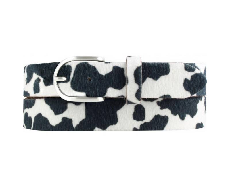 BELTINGER Ledergürtel Hochwertiger Fell-Ledergürtel 3 cm - Kuh-Ledergürtel für Damen 30mm - (1-St) von BELTINGER