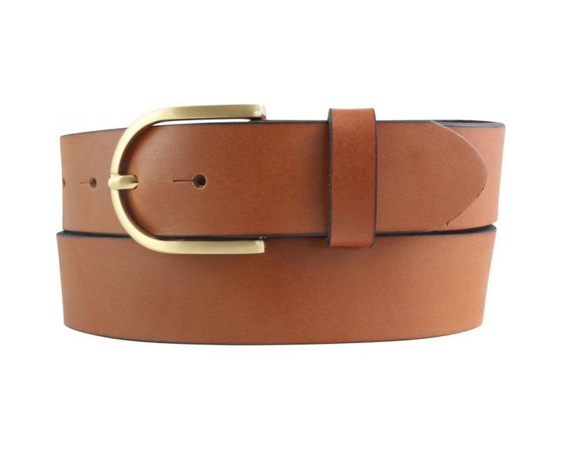 BELTINGER Ledergürtel Hochwertiger Überlängen-Gürtel aus Vollrindleder 4 cm - 120-180 cm Led (1-St) von BELTINGER