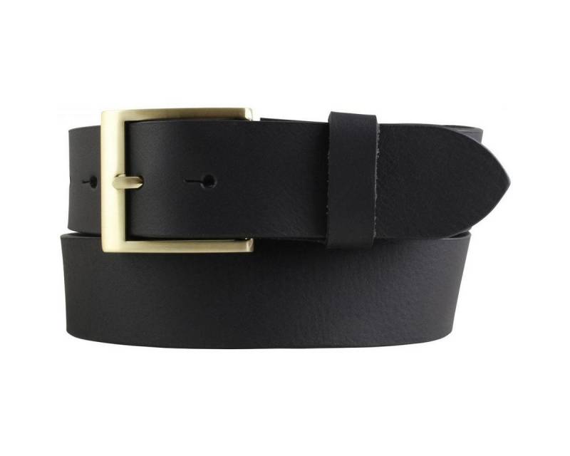 BELTINGER Ledergürtel Jeansgürtel aus Vollbüffelleder 4 cm - Jeans-Gürtel für Damen Herren 4 (1-St) von BELTINGER
