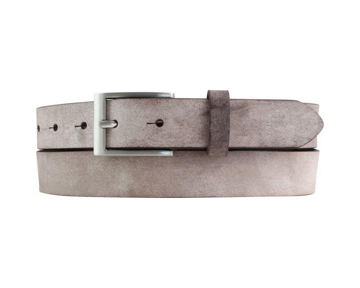 BELTINGER Ledergürtel Kinder-Gürtel aus weichem Vollrindleder Vintage-Look 3 cm - Ledergürte weiches Leder, Gürtelschnalle in Altsilber, Vintage von BELTINGER