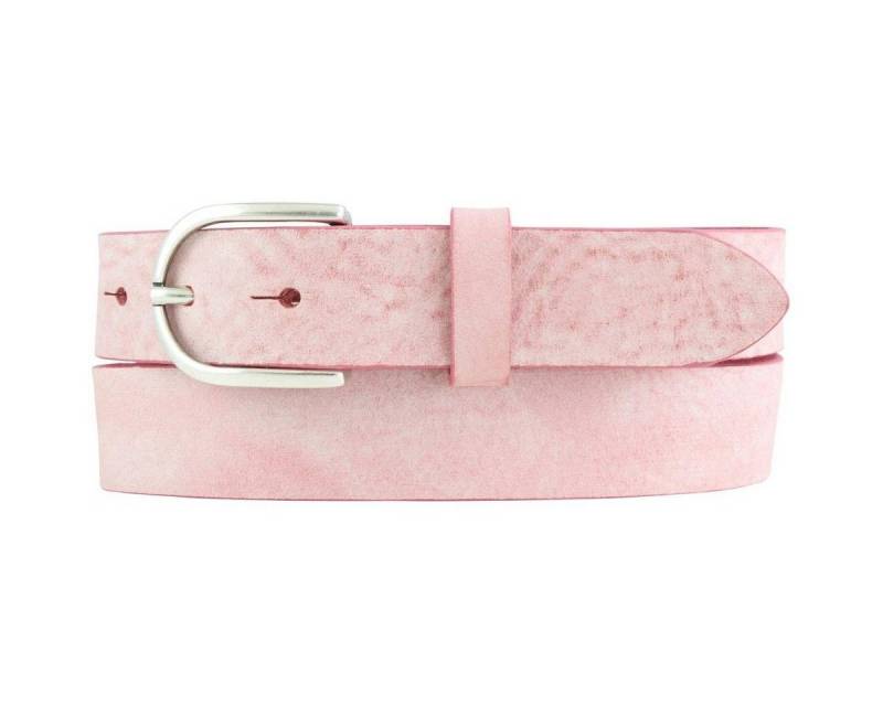 BELTINGER Ledergürtel Kinder-Gürtel aus weichem Vollrindleder Vintage-Look 3 cm - Ledergürte (1-St) weiches Leder, Gürtelschnalle in Altsilber, Vintage von BELTINGER