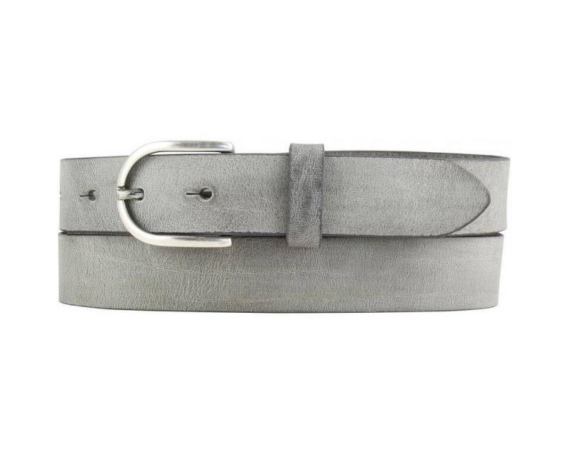BELTINGER Ledergürtel Kinder-Gürtel aus weichem Vollrindleder Vintage-Look 3 cm - Ledergürte (1-St) weiches Leder, Gürtelschnalle in Altsilber, Vintage von BELTINGER