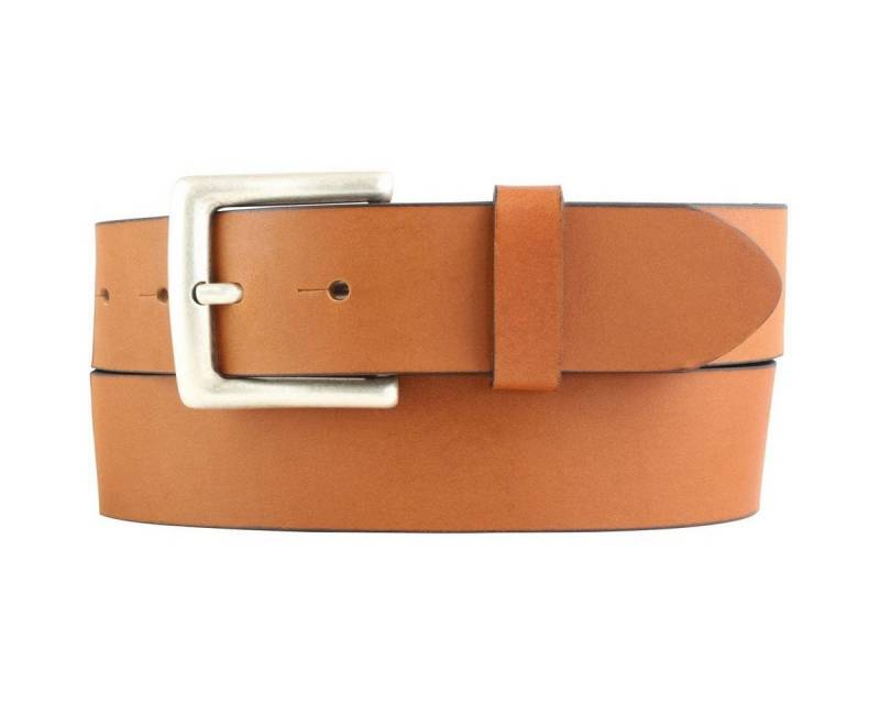 BELTINGER Ledergürtel Überlängen-Gürtel aus Vollrindleder 4 cm - 120-180 cm Ledergürtel für (1-St) von BELTINGER