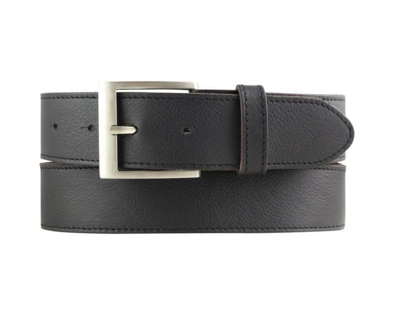 BELTINGER Ledergürtel Weicher Herren-Gürtel aus Nappaleder mit Steppnaht 4 cm - Hochwertiger (1-St) von BELTINGER