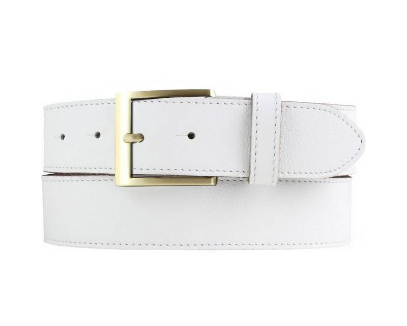 BELTINGER Ledergürtel Weicher Herren-Gürtel aus Nappaleder mit Steppnaht 4 cm - Hochwertiger (1-St) von BELTINGER