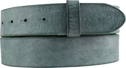 BELTINGER Wechselgürtel aus weichem Vollrindleder Used-Look ohne Schnalle 4 cm | Druckknopf-Gürtel für Damen Herren 40mm | Vintage-Look | Khaki 85cm BELTINGER Wechselgürtel aus weichem Vollrindleder Used-Look ohne Schnalle 4 cm | Druckknopf-Gürtel für Damen Herren 40mm | Vintage-Look | Khaki 85cm von BELTINGER