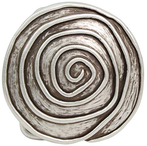 Gürtelschnalle Maze 4,0 cm | Buckle Wechselschließe Gürtelschließe 40mm Massiv | Wechselgürtel bis 4cm | Altsilber von BELTINGER