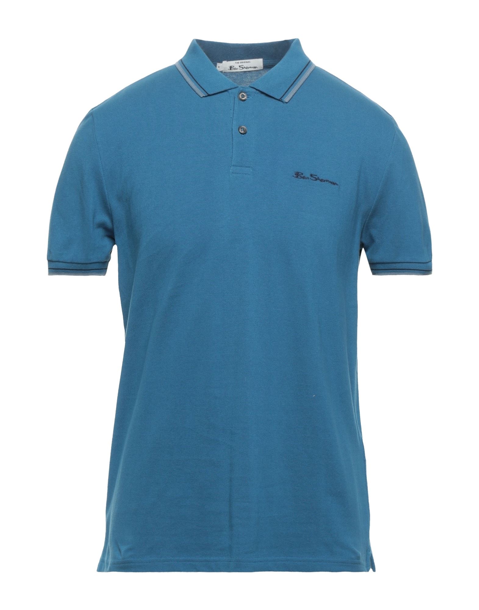 BEN SHERMAN Poloshirt Herren Azurblau von BEN SHERMAN