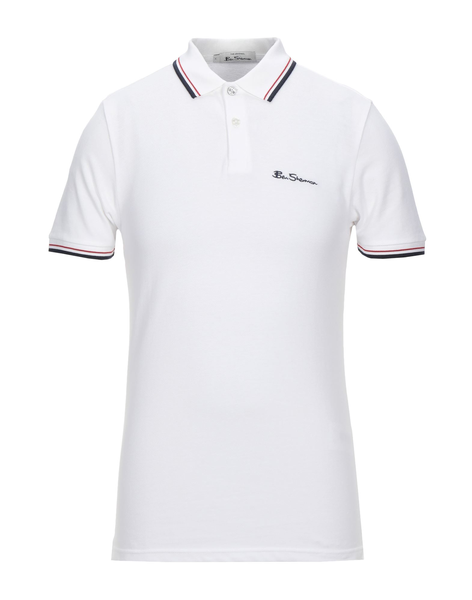 BEN SHERMAN Poloshirt Herren Weiß von BEN SHERMAN