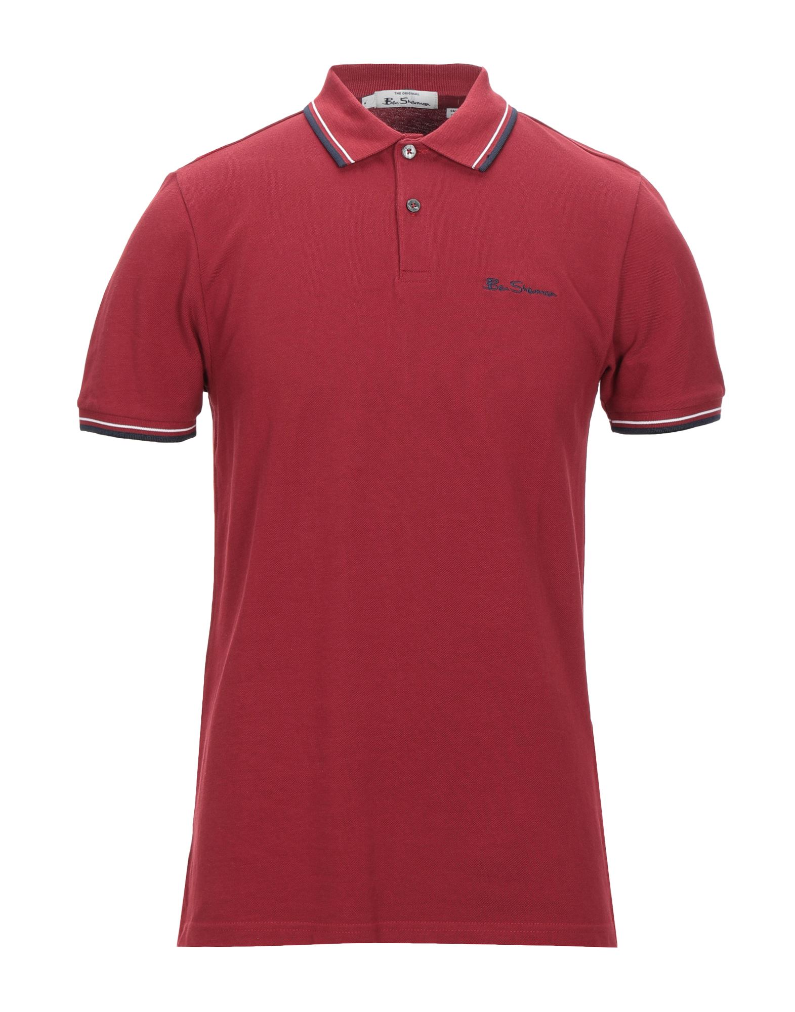 BEN SHERMAN Poloshirt Herren Ziegelrot von BEN SHERMAN