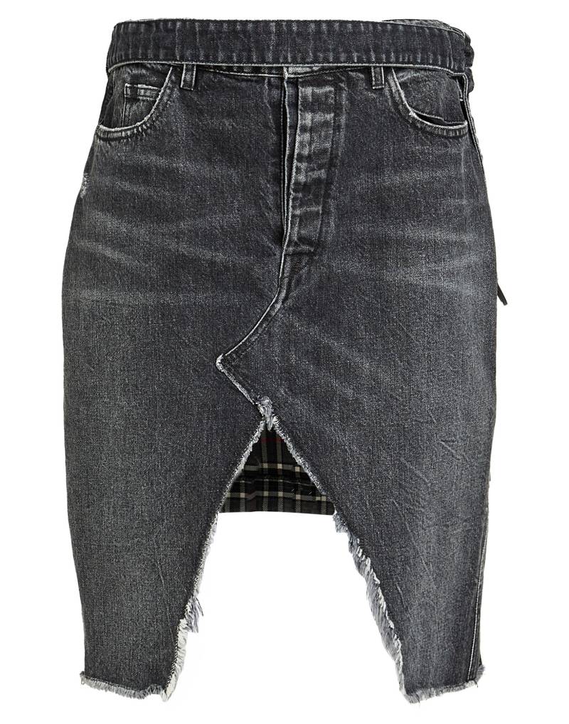 BEN TAVERNITI™ UNRAVEL PROJECT Jeansrock Damen Schwarz von BEN TAVERNITI™ UNRAVEL PROJECT