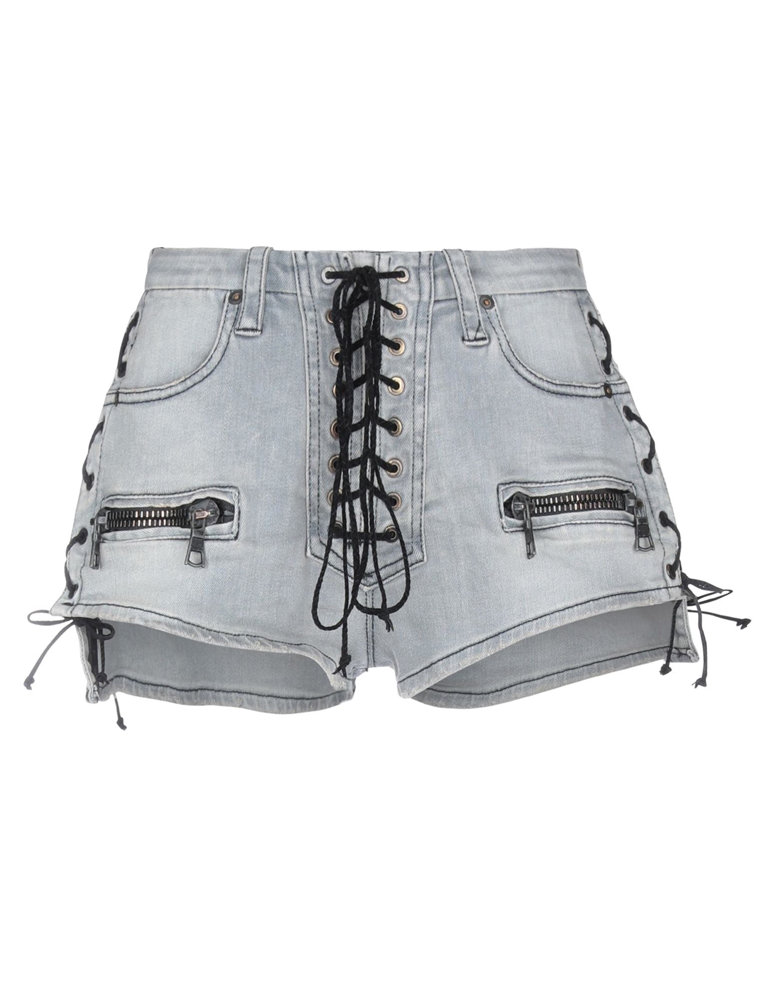 BEN TAVERNITI™ UNRAVEL PROJECT Jeansshorts Damen Grau von BEN TAVERNITI™ UNRAVEL PROJECT