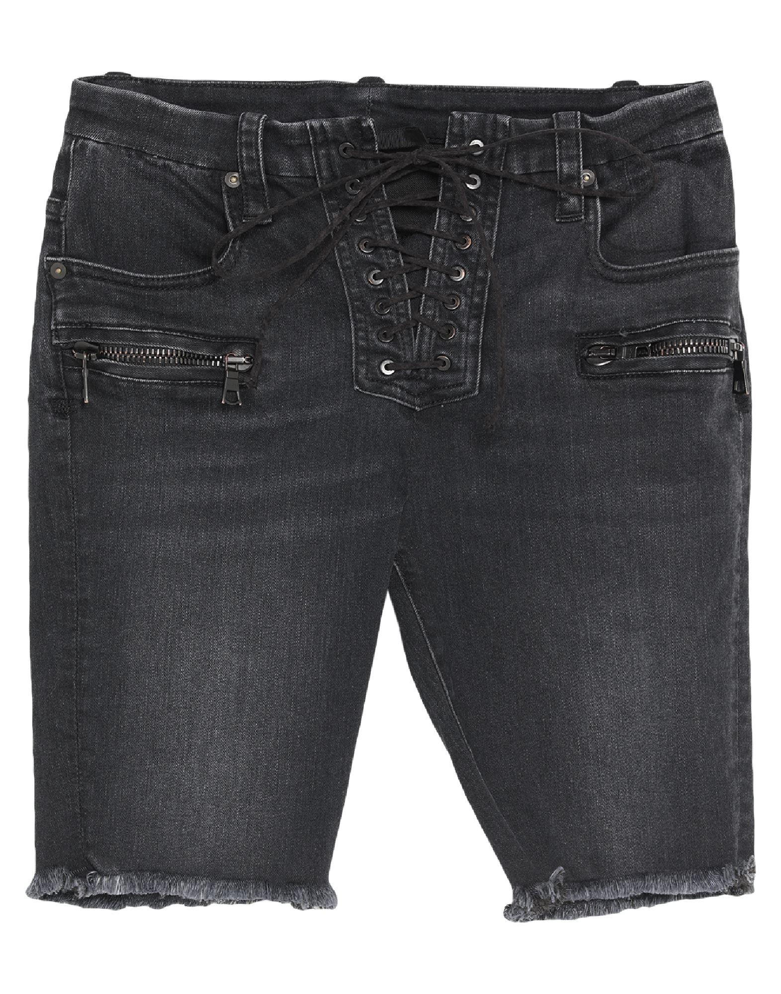 BEN TAVERNITI™ UNRAVEL PROJECT Jeansshorts Damen Schwarz von BEN TAVERNITI™ UNRAVEL PROJECT