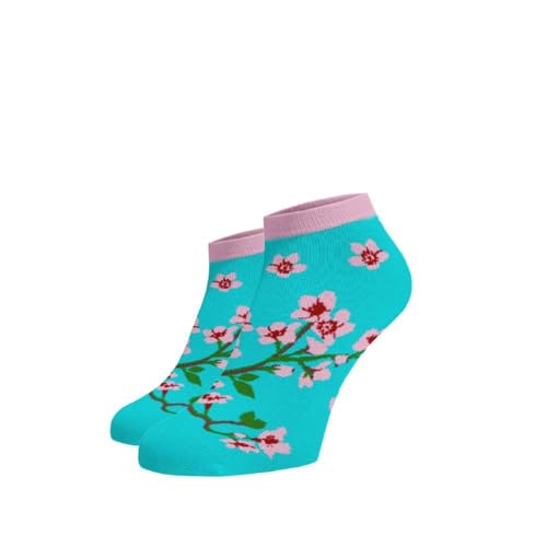 BENAMI | Lustige Knöchelsocken mit Mai – Zeit der Liebe-Motiv | Baumwoll-Knöchelsocken für Damen und Herren von BENAMI