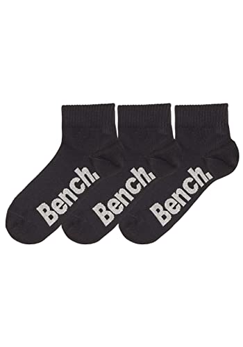 BENCH neutral Kurzsocken 3er Pack mit Logo, kurz von BENCH WIZARD