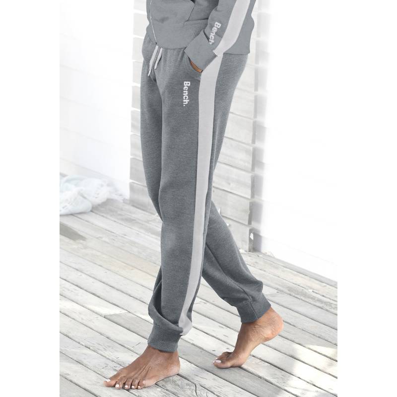 BENCH. LOUNGEWEAR Sweathose Damen stone-weiß Gr.48/50 von BENCH. LOUNGEWEAR