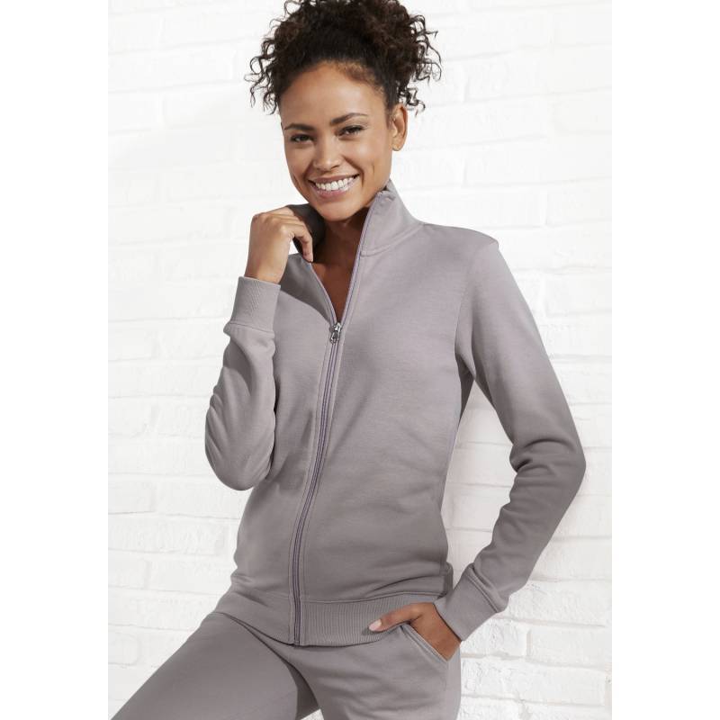 BENCH. LOUNGEWEAR Sweatjacke Damen rauchrosa Gr.44/46 von BENCH. LOUNGEWEAR