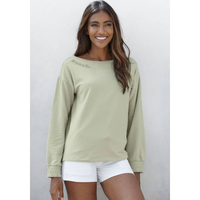 BENCH. LOUNGEWEAR Sweatshirt Damen pistazie Gr.52/54 von BENCH. LOUNGEWEAR