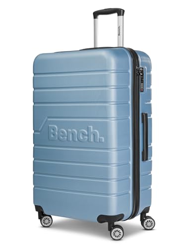 Bench großer Hartgepäck Check-in Koffer | XL Trolley 48 x 28 x 79 cm aus hochwertigem, robustem ABS Material | für Damen und Herren | 4 Doppelrollen & TSA-Schloss | Seattle Serie von Bench