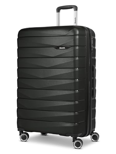 Bench großer Hartgepäck Check-in Koffer | XL Trolley 49 x 31 x 76 cm aus hochwertigem, robustem Polypropylen (PP) Material | für Damen und Herren | 4 Doppelrollen & TSA-Schloss | Paris Serie von Bench