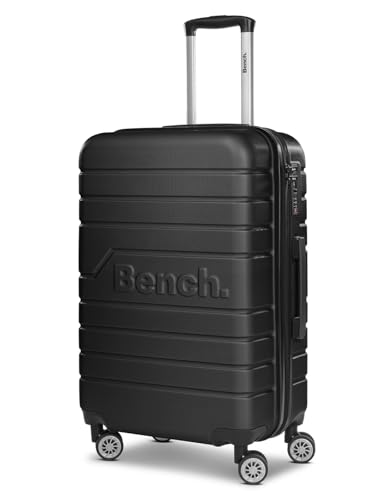 Bench mittelgroßer Hartgepäck Check-in Koffer | Trolley 42 x 26 x 69 cm aus hochwertigem, robustem ABS Material | für Damen und Herren | 4 Doppelrollen & TSA-Schloss | Seattle Serie von Bench