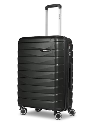 Bench mittelgroßer Hartgepäck Check-in Koffer | Trolley 43 x 29 x 66 cm aus hochwertigem, robustem Polypropylen (PP) Material | für Damen und Herren | 4 Doppelrollen & TSA-Schloss | Paris Serie von Bench