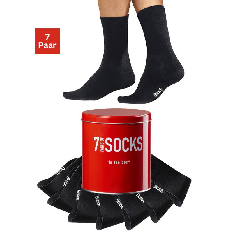 BENCH. Businesssocken Damen schwarz Gr.43-46 von BENCH.