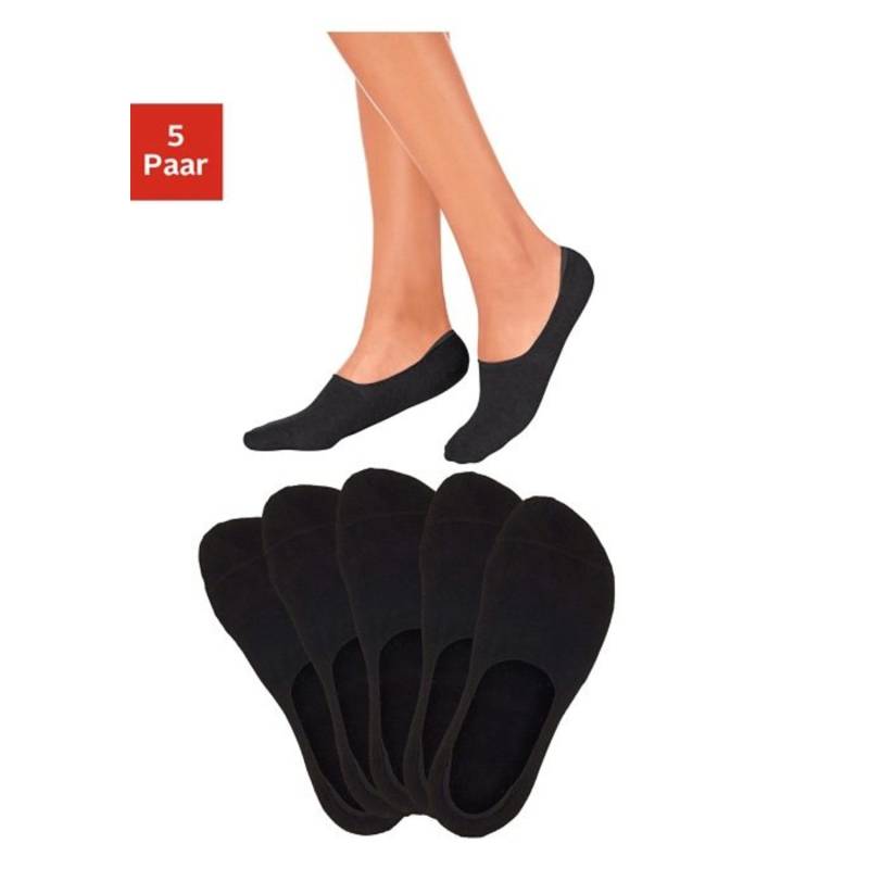 BENCH. Füßlinge Damen schwarz Gr.39-42 von BENCH.