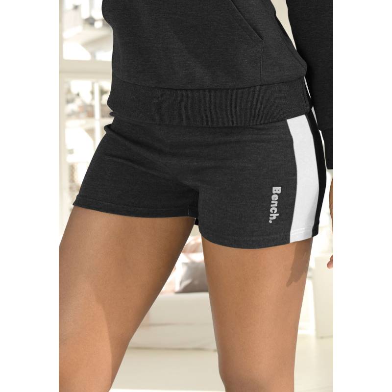 BENCH. LOUNGEWEAR Relaxshorts Damen schwarz-weiß Gr.36/38 von BENCH. LOUNGEWEAR