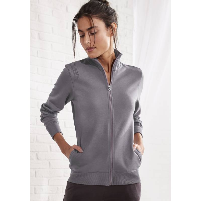 BENCH. LOUNGEWEAR Sweatjacke Damen mauve Gr.40/42 von BENCH. LOUNGEWEAR