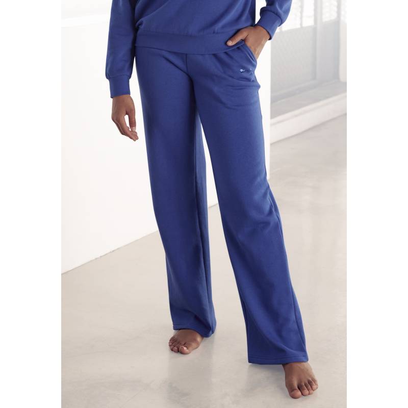 BENCH. LOUNGEWEAR Sweatpants Damen blau Gr.32/34 von BENCH. LOUNGEWEAR