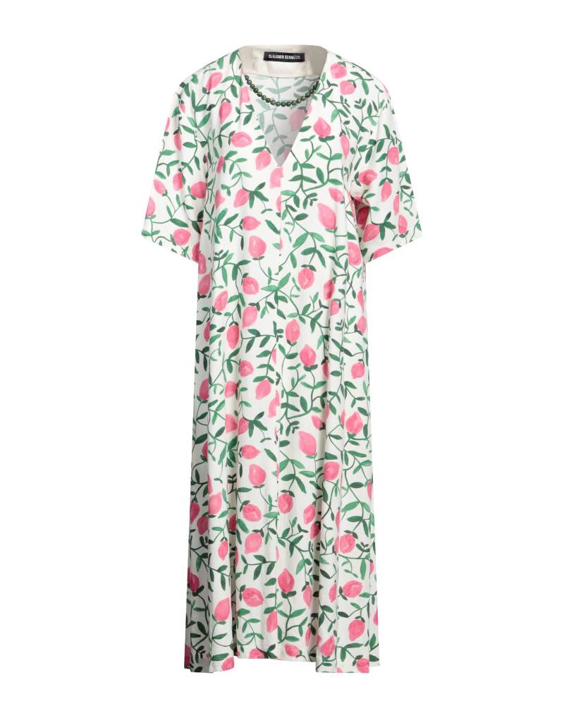 BENJAMIN BENMOYAL Midi-kleid Damen Elfenbein von BENJAMIN BENMOYAL