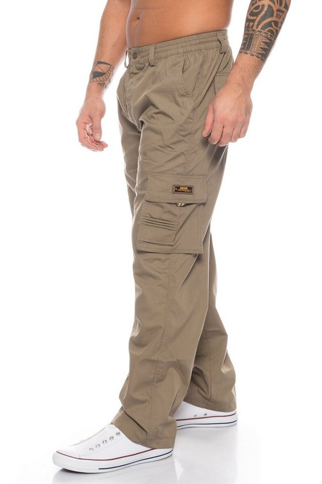 BENK Cargohose Benk Herren Cargo Hose Cargo Pants Unifarbe Arbeitshose Cargohose von BENK