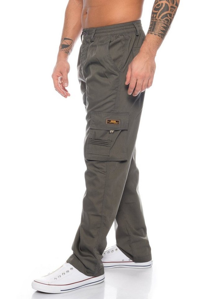 BENK Cargohose Benk Herren Cargo Hose Cargo Pants Unifarbe Arbeitshose Cargohose von BENK