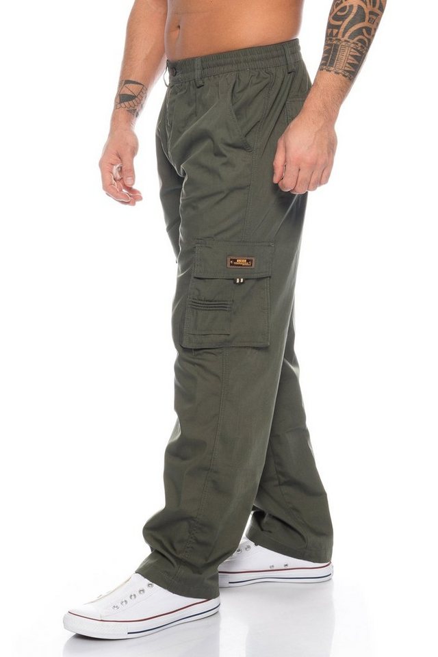 BENK Cargohose Benk Herren Cargo Hose Cargo Pants Unifarbe Arbeitshose Cargohose von BENK