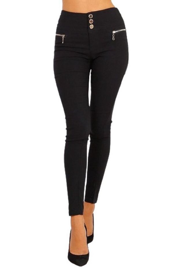 BENK Leggings Damen Stretch Hose Jeans Look Röhre Skinny Jeggings Leggings Treggings von BENK