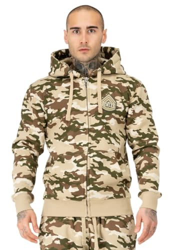 BENLEE Herren Kapuzensweatjacke mit Reißverschluss normale Passform FRASEN Camo Desert L von BENLEE