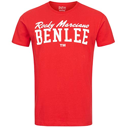 BENLEE Herren T-Shirt Normale Passform Logo Red L von BENLEE Rocky Marciano