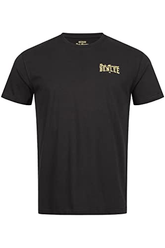 BENLEE Herren T-Shirt Normale Passform Luka Black/Yellow L von BENLEE Rocky Marciano