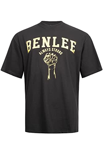 BENLEE Herren T-Shirt Oversize LIEDEN Black/Yellow S von BENLEE Rocky Marciano