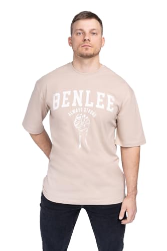 BENLEE Herren T-Shirt Oversize LIEDEN L, Sand/White BENLEE Herren T-Shirt Oversize LIEDEN L, Sand/White von BENLEE