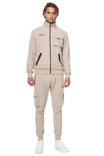 BENLEE Herren Trainingsanzug schmale Passform CAMARILLO XXL, Sand/Black BENLEE Herren Trainingsanzug schmale Passform CAMARILLO XXL, Sand/Black von BENLEE