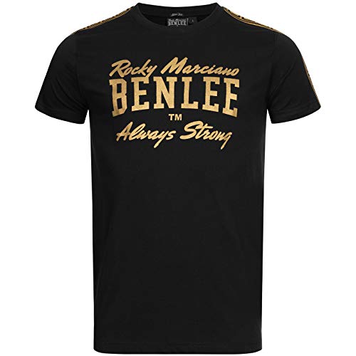 Benlee Herren T-Shirt Goldville, Farbe:Black/Gold, Größe:3XL von BENLEE Rocky Marciano