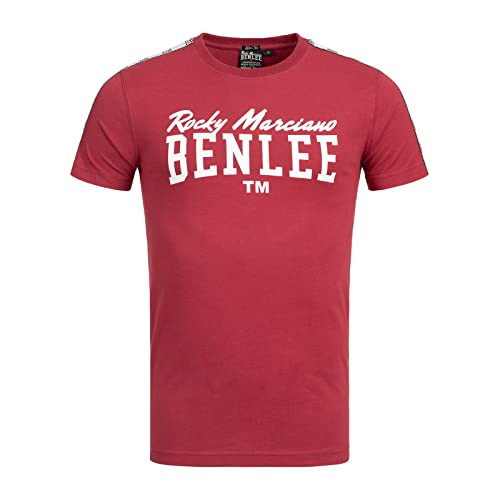 BENLEE Herren T-Shirt schmale Passform Kingsport Dark Red XXXL von BENLEE Rocky Marciano