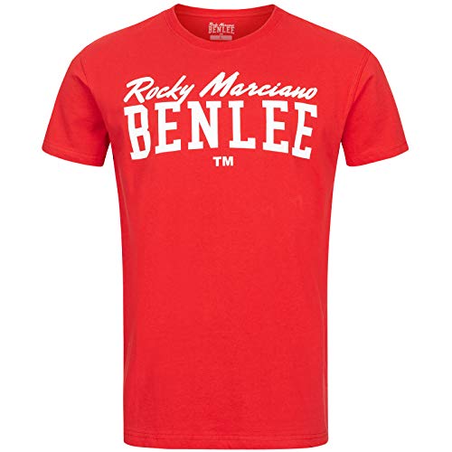 BENLEE Herren T-Shirt Normale Passform Logo Red XXL von BENLEE Rocky Marciano