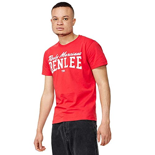 BENLEE Herren T-Shirt Normale Passform Logo Red S von BENLEE Rocky Marciano